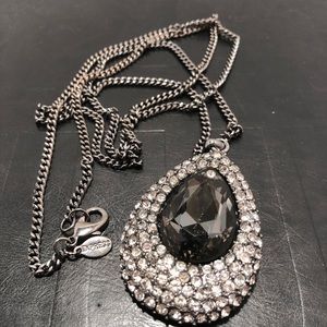 Teardrop Pendant Statement Necklace